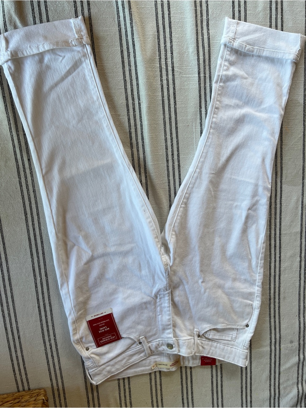 Levi's White Women's Ankle Skinny Jeans NWT size 10 Women’s